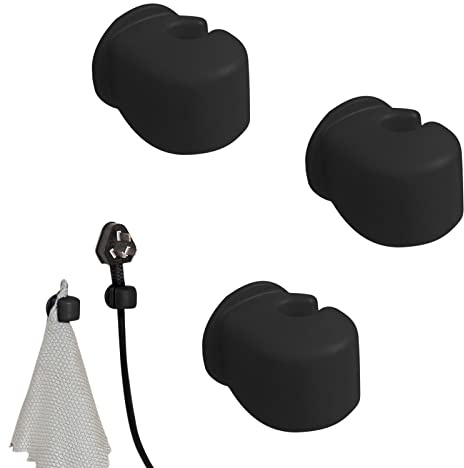 Tiandeng Organizador para cables de escritorio, clip para cables de larga duración, soporte para cable de mesa y clip para cable de alimentación de carga | porta cables para casa y oficina