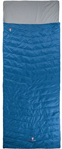 Grüezi bag Biopod Wolle Almhütte 175 190 x 70cm für Körpergröße 140-175 cm, Tkomf 14°C/Tlim 10°C Packmaß 13x13 cm
