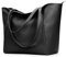 KALIDI Handtasche Damen Shopper Tasche Tote Bag PU Leder Große Schultertasche mit Reißverschluss für Arbeit,Einkauf，Schule