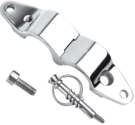Bimini Top Fitting Hardware – Boots-Bimini-Oberarmaturen, Bootsüberdachungs-Hardware, Marine-Qualität, Bimini-Oberdeck-Scharnier-Set, universelle Bimini-Stützstangen