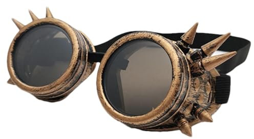 Ruwshuuk Sonnenbrille im Steampunk-Stil, viktorianische Steampunk-Brille,Vintage Gothic Steampunk Sonnenbrille | Gothic-Halloween-Cosplay-Brille für Halloween, Kostümtreffen