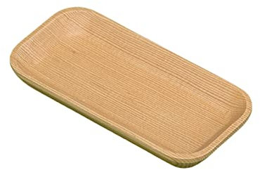 TOPBATHY Vassoio Mini Per Snack e Dessert Piatto Rettangolare Per Sushi e Antipasti Per Feste e