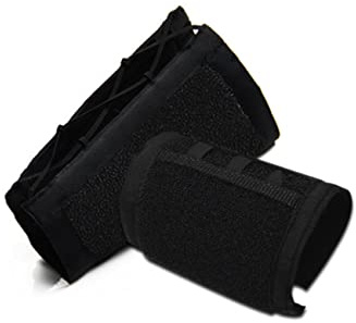 Healeved Banda Limpiadora para Brochas de Maquillaje Esponja y Tela, Color Negro, para Limpiar Pinceles y Eliminar Exceso de Color en Maquillaje Diario