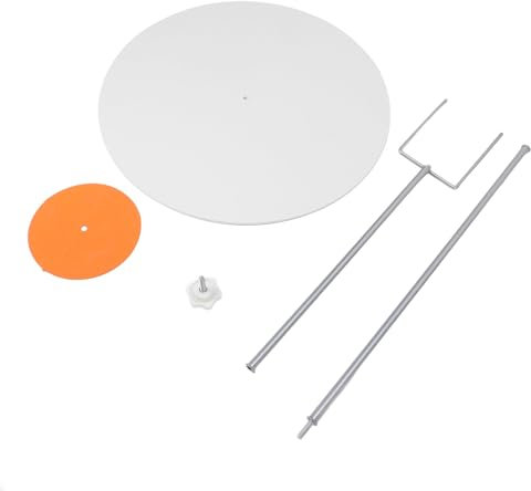 Pianta nutriente tonalità Sole Ombrello in plastica Pioggia a Prova di sfumatura da Sole per Protezione del Giardino Estivo 90 cm Diametro Regolabile Blocco Altezza Regolabile