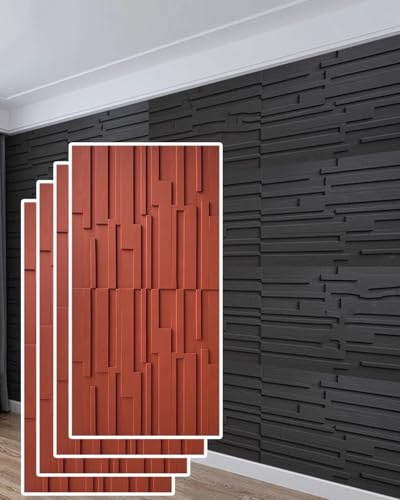 Panneaux muraux 3D à lattes pour décoration intérieure, panneaux de revêtement en bois pour cuisine et extérieur, revêtement acoustique découpable