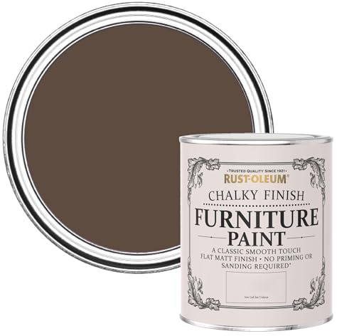 Rust-Oleum Furniture Paint in Chalky Finish - Coffee Bean 750ml