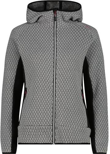 CMP Woman Jacket FIX Hood B.CO Gesso-VANIGLIA