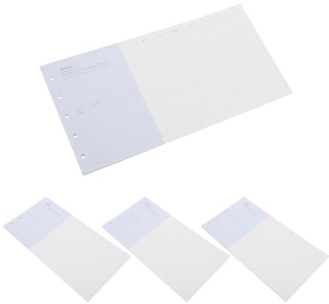 ULTECHNOVO 80 Blatt Multifunktionaler Monatsplaner Übersichtliche Organisation mit Heften Nachfüllseiten with and für Persönliche Terminplanung for im Alltag