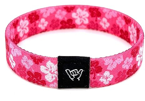 Hang Loose Bands - Coastal Surfer Beach Bracelet for Men, Women & Teens - Comfy Summer - Boho Reversible Wristband- Hawaiian Lei| Small: 6.5 (most common fitting size)