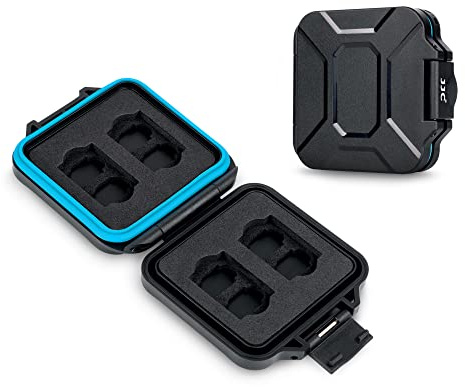 JJC CFexpress Typ A Speicherkarten Hülle für 4 CFe-A und 8 Micro SD Karten