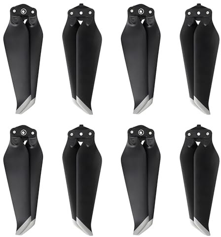 Craznick Propeller für DJI Mavic 2 Pro/Mavic 2 Zoom Ersatzpropeller Blätter Schnellverschluss Rotorblätter Geräuscharme Flügel für DJI Mavic 2 Pro/Mavic 2 Zoom Drohnenzubehör 8-teilig