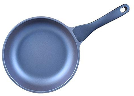 OQHAIR Nonstick Frying Pan Copper Pan with Stainless Steel Handle Round Frying Pan for Broiling Steaming and Braising, Dishwasher Safe