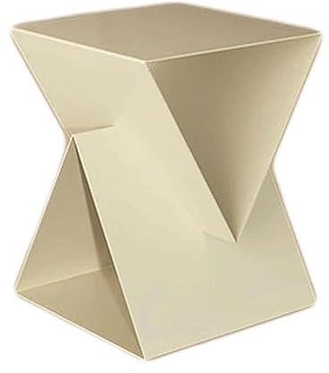 EYPKPL Kreative Beistelltische, Metall-Beistelltisch, 2-stufiger Stauraum, Couchtisch, Abnehmbarer Nachttisch, einfacher luxuriöser Tabletttisch