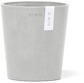 Ecopots Morinda Orchid 14 Blumentopf - L 14 cm x H 15 cm - Innen- und Außenbereich