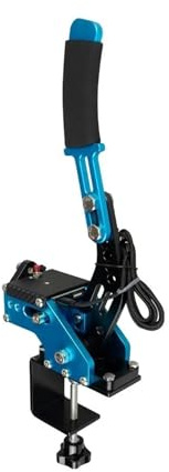 KANGYEBAIHUODIAN Universal USB Handbremse & Befestigungs Klemme Halterung Fit for XBOX1 XSX XSS for Logitech G920 PC Alle Lenkrad Verfügbar racing Spiel (Color : Blue)
