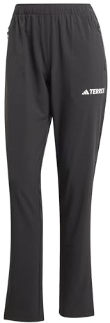 adidas Women's Terrex Multi Essentials Stretch Pants, Black, L Tall