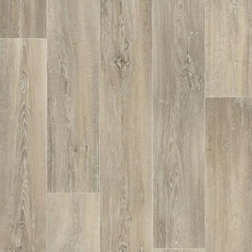 Sol Vinyle Effet parquet chêne scandinave Blond - Rouleau de 2m x 3.00m