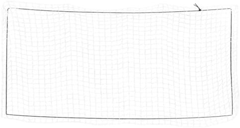 vidaXL Rete per Rimorchio con Corda Elastica Bianco 8x3,5 m in PP, rete per carico, copertura rete per rimorchio, copertura per rimorchio