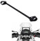Tunejoy Barra de Equilibrio de Motocicletas 22mm Barra Refuerzo Manillar Moto Ajustable de Aluminio para Moto Todoterreno 400mm Negro