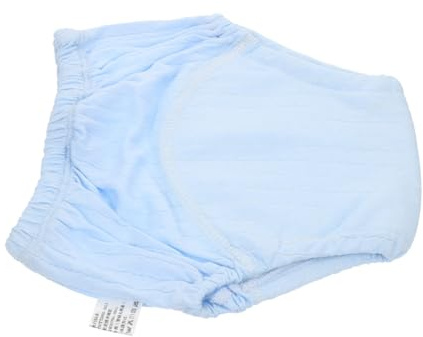 Abaodam Atmungsaktive Babywindeln aus Baumwolle Wiederverwendbare Neugeborenenhose mit Auslaufschutz Trainingshose für Säuglinge und Kleinkinder