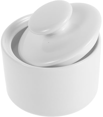 NAMOARLY Sucrier Pot à Sucre en Céramique Blanc 170ml pour Bar Café