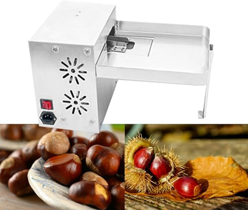 Macchina Commerciale, Macchina per sgusciare Le Castagne, Macchina per Aprire Le Castagne in Acciaio Inossidabile, Macchina elettrica per la spellatura, nessun Danno alle Castagne