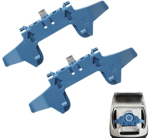 2 supporti per sacchetti filtranti, compatibili con Miele C3, S8320, S8330, S8340, S8360, S8390, ricambio per numero di parte 7793096