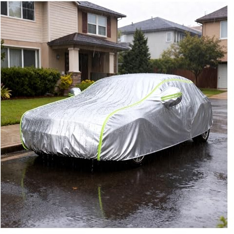 Auto Vollgarage für Mazda SUV CX-5 2000-2024, 420D Oxford-Gewebe Vollgarage Autoplane Wetterfeste,Atmungsaktiv tg4fv