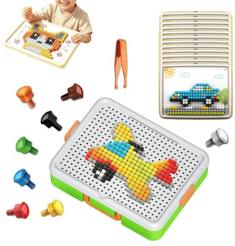 Puzzle à emboîter, capacité de pensée logique, champignons 3D, jouet éducatif