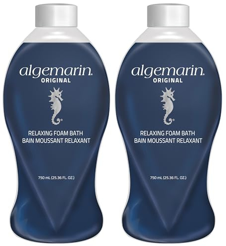 Algemarin Original Scent Foam Bath – European Sea Aromatherapy (2-Pack, 750 ml)