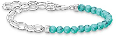 THOMAS SABO Damen-Armband 925er Silber Türkis 32023676