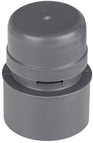 Valvola di ventilazione, diametro DN50, per tubi di sfiato, colore: grigio