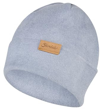 Sterntaler Beanie aus Feiner Strickware – Zeitlose Unisex Mütze mit Umschlag – Verschiedene Tragevarianten – Bequem und Elastisch