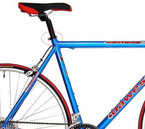 34,9 Mm Aluminiumlegierung, 34 9-Sitzer-Fahrrad-Sattelstützen-Zubehör, Schwarze Klemmpfosten 34,9 Sattelklemmen, Fahrrad-Pfostenklemme, (34,9 mm blau)
