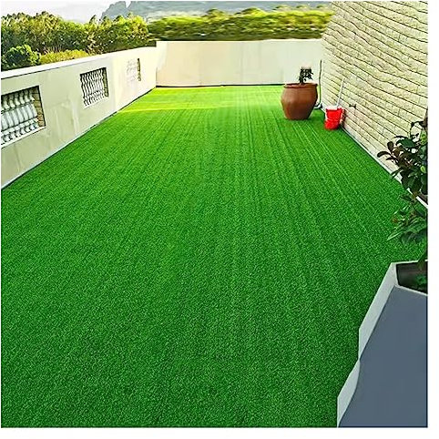 Synthetischer Kunstrasen, Anti-Shedding-Kunstrasenmatte für den Außenbereich, zuschneidbarer DIY-Kunstrasenteppich für Balkon, Küche und Hinterhof, 2 cm dick (Farbe: Grün, Größe: 60 x 120 c