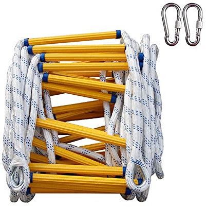 Rope Ladder,Safety Ladder,Escape Rope Ladder Emergency Fire Ladder Safety Rope Escape Ladder Evacuatladders/3 Meters