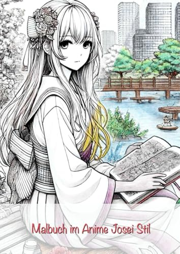 Malbuch Anime Josei Stil