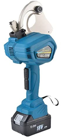 Power Tools EC-50M Coupe-câble électrique à cliquet 18 V – Ciseaux légers et rapides pour couper des câbles de 50 mm | EC-65M