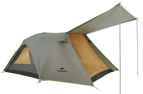 Naturehike KOTA Familjetält för 8 personer popup-tält automatiskt campingtält camping vattentätt tält PU 3000 mm för camping bilresor och badsemester