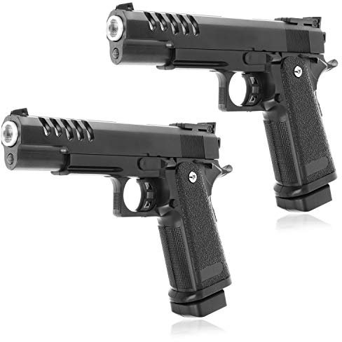 Okänt märke Leksakspistol för barn och ungdomar, leksaksvapen med magasin för halloween och karneval, med plastkulor