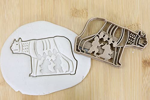 Romulus und Remus cookie cutter Fondant Keksstempel/Ausstechform keksausstecher PLA ca.8cm