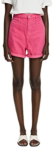 ESPRIT Pantalones Cortos para Mujer, 660/Rosa Fucsia, 60