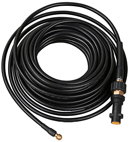 Jiubiaz Rohrreinigungsset, 30m Rohrreinigungsschlauch, 180 bar, 60°C, kompatibel mit K1, K2, K3, K4, K5, K6, K7, inkl. Düsen für Hochdruckreiniger