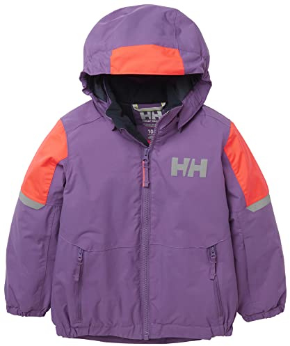 Helly Hansen Niños Unisex Chaqueta K Rider 2.0 Ins, Uva Machacada, 1