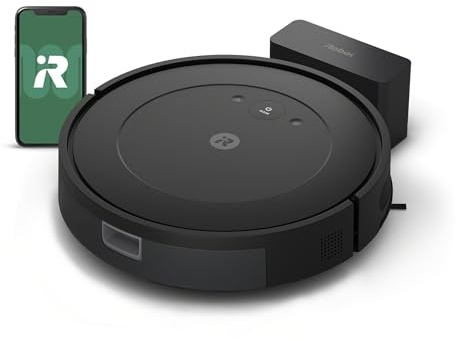 iRobot Roomba Vac Robot Vacuum (Q0120) - Easy to use, Power-Lifting Suction, Multi-Surface Cleaning, Smart Navigation Cleans in Neat Rows, Self-Charging, Alexa