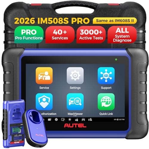 Autel IM508S PRO mit XP400 PRO Schlüsselprogrammiergerät Diagnose | Smart+Experten IMMO-Modi, 3000+ Bidirektionale Tests, 40+ Servicefunktionen, Android 11 OE-Diagnose