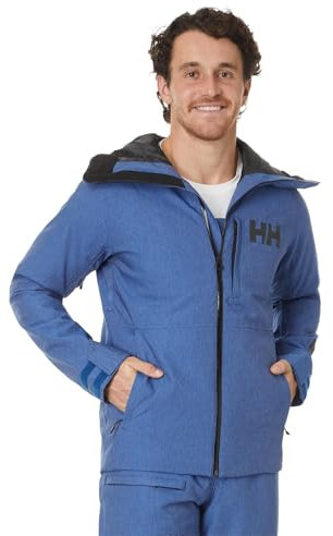 Helly Hansen Herren Powderface Jacket Ski-/Snowboardjacke, Deep Fjord Denim, XL