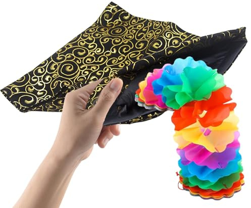 demaxiyad Magische Zauber-Requisiten-Wechseltasche - Zauberstab für professionelle Zauberer mit unsichtbarem Fach,Zaubertricks für professionelle Erwachsene, Zauberstab für professionelle Zauberer,