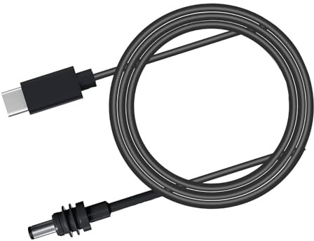 Cable de Alimentación USB C a CC, 10M, 33 Pies, Tipo C a Conector a Prueba de Agua, Cable de Carga de Alimentación para Mini Antena Parabólica