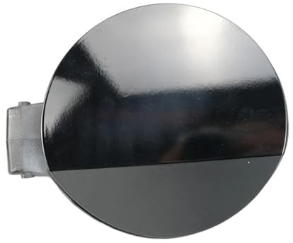 JOVERI Weiß schwarz rot Tankdeckel Tankdeckel Tankklappe, for Golf 6 MK6 5K6 809 857C 5K6809857C 5K6 809 857 Kraftstoffdeckel für Kraftfahrzeuge(Black)